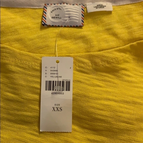 Nwt Anthropologie Christel Ruffled Sleeve Top Tee - Picture 9 of 10